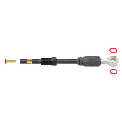 Jagwire Sport Mineral-Hydraulikschlauch-Set – Tektro Banjo – Schwarz