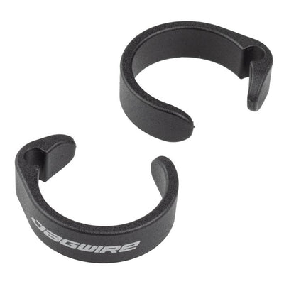 Jagwire Clipring – 3,2 mm E-Bike-Steuerkabel (19,0–22,2 mm) (10 Stück) – schwarz