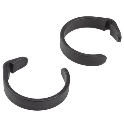 Jagwire Clipring – 3,2 mm E-Bike-Steuerkabel (28,00 – 31,8 mm) (4 Stück) – schwarz