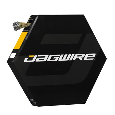 Jagwire Dropper-Innenzug – professionell polierter Edelstahl – 0,8 x 2000 mm (50 Stück)