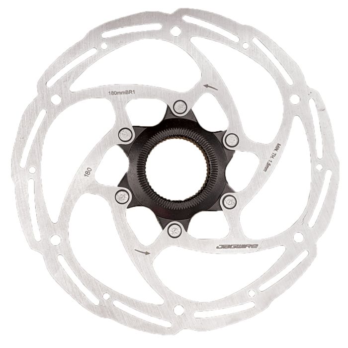 Jagwire Basics BR1 Scheibenbremsscheibe – Mittelverschluss – 180 mm