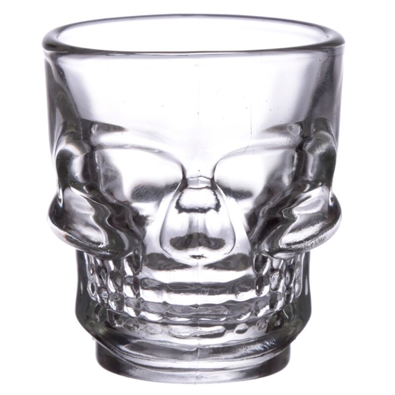 2 Gläser mit 60 ml Schädel (Schädel