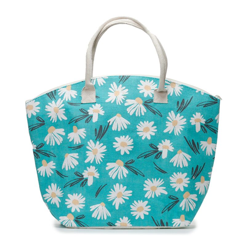 Margriet Pick der Haufen Jute Beach -Tasche