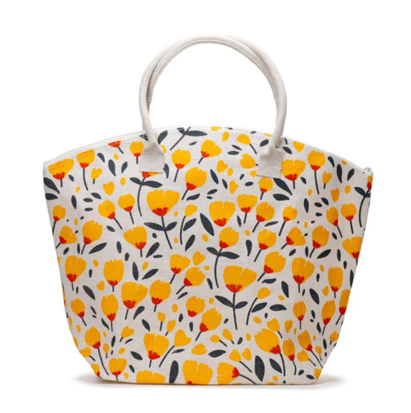 BOTERBLOEM PICK der Bunch Jute Beach -Tasche