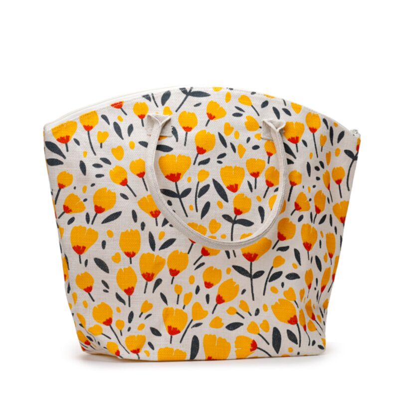BOTERBLOEM PICK der Bunch Jute Beach -Tasche
