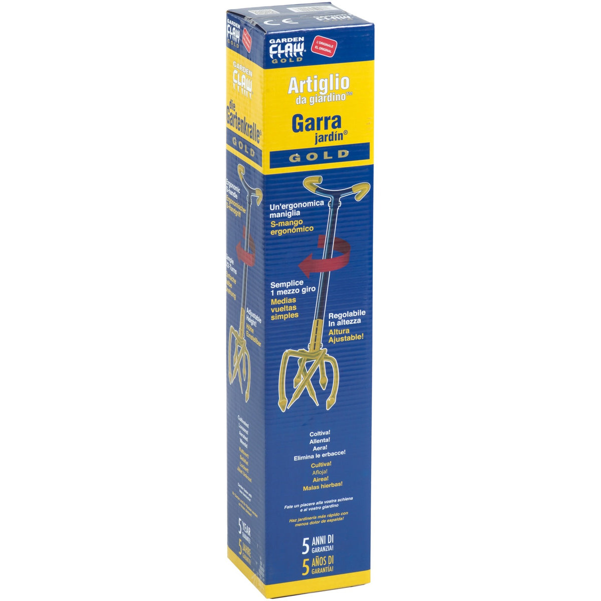 Jei Gartenkrallen Gold