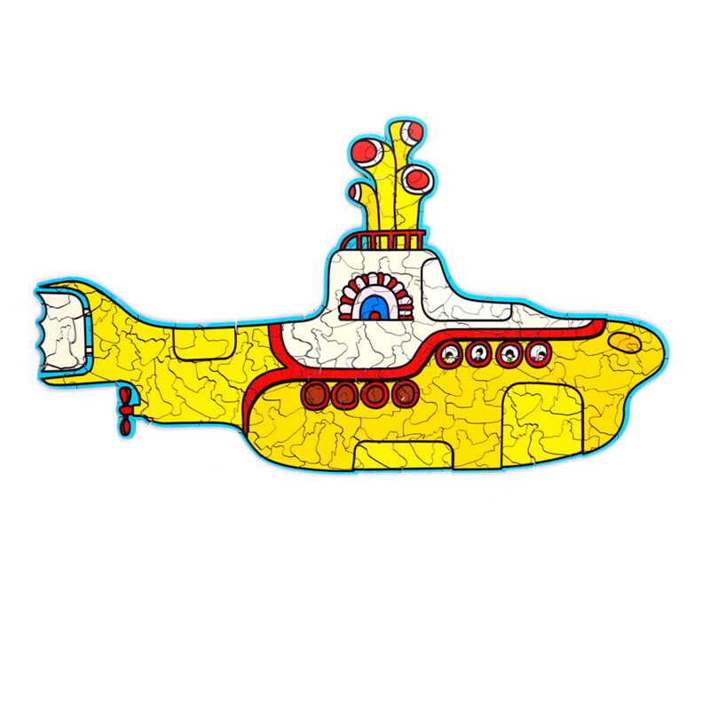 Das Beatles Yellow U -Boot 130st Leging Puzzle