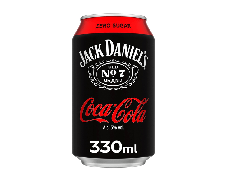 Jack Daniel's Coca Cola Zero Dose (12x 33cl)