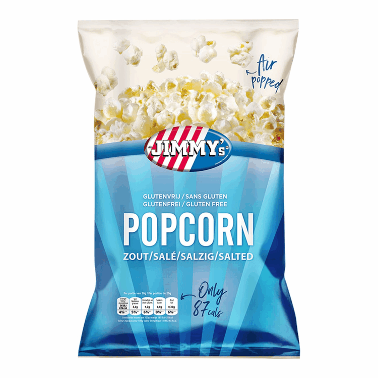Jimmy's Popcorn-Salzbeutel (12x 40gr)