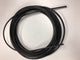 Elvedes Außenkabel 6mm 6,5mm (10m) schwarz 1104 10
