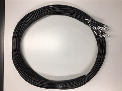 ELVEDES ROLLE eine 50 Outdoor -Cabel -Beschleunigung Shimano Schwester 4,2 mm schwarz 2m