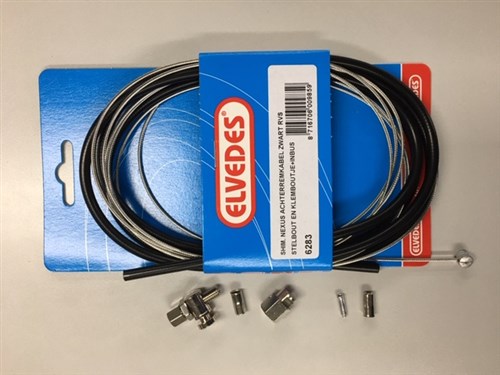 Rollerbremsseilsatz Elvedes BR-IM41 50 53 1700mm 2250mm Edelstahl - schwarz (auf Karte)