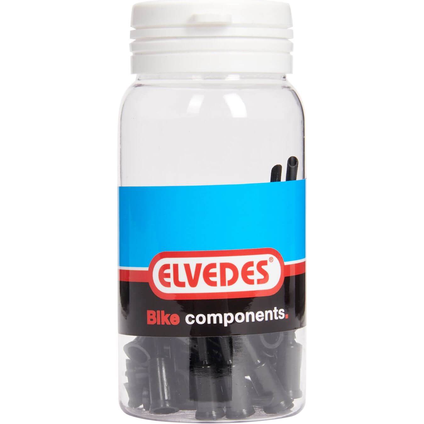 Elvedes Kabelkappe Spitze 5mm PVC schwarz (50x) ELV2012106