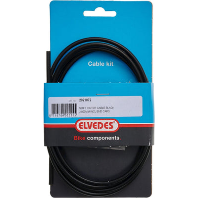 ELVEDEN SCHAKEL BUITENK 5 mm 2m schwarz +2 ferrulen 2021072