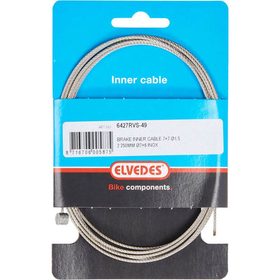 Elvedes Bremse Innenzug 2250mm T-Nippel 6427RVS-49