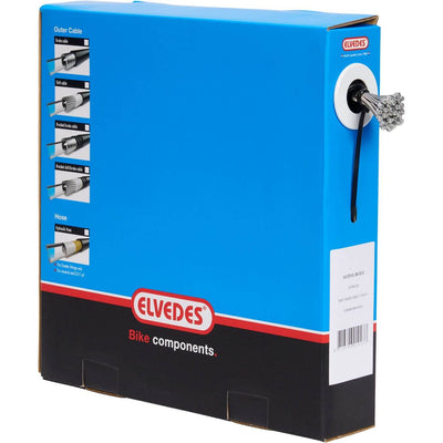 Elvedes Schaltseilzug Edelstahl 3m Nippel 4x4 Box (50)