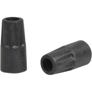 Elvedes Verschlusskappe Bolzen Wasserschlauch Gummi schwarz (10x) ELV-UN01