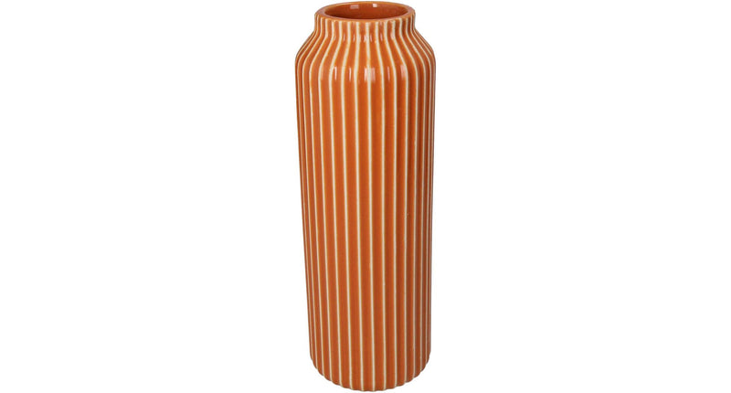 HD Collection Vase Steinzeug Terra 9,5x9,5x26cm