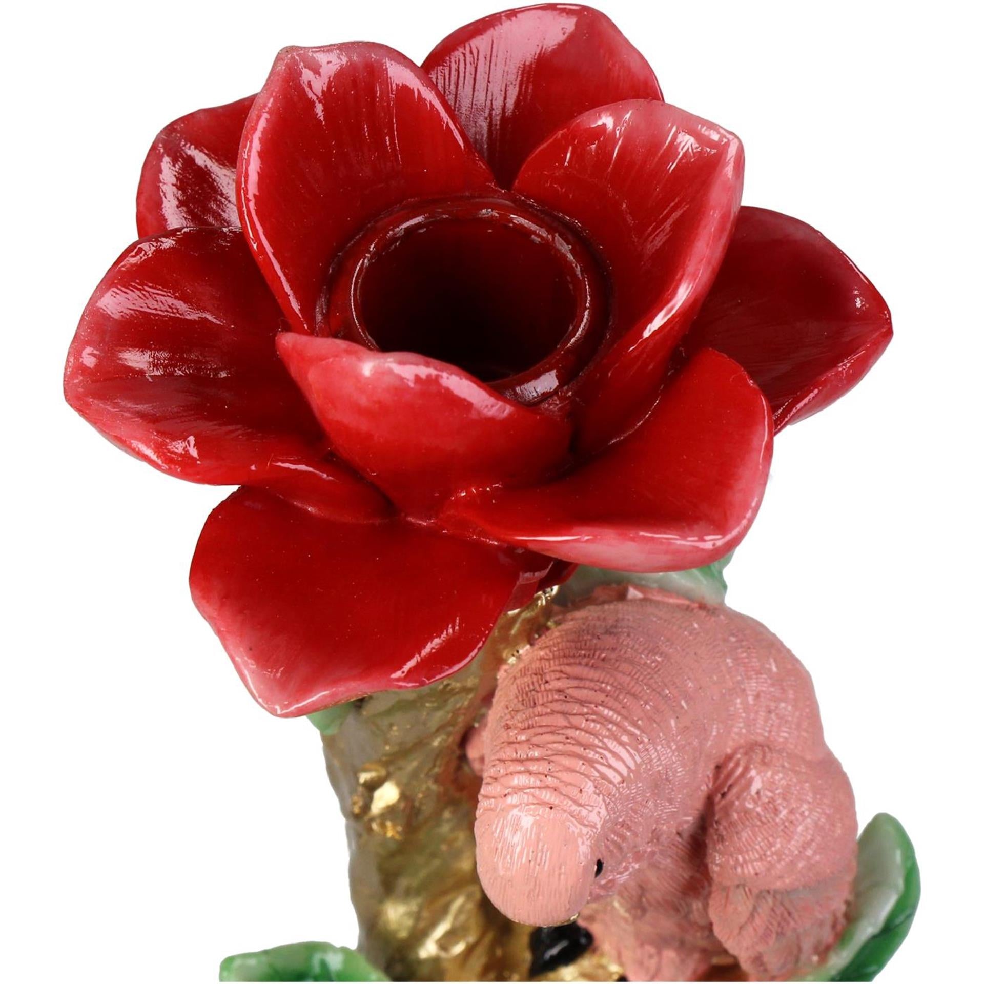Kersten Kerzenständer Vogel Polyresin H26cm