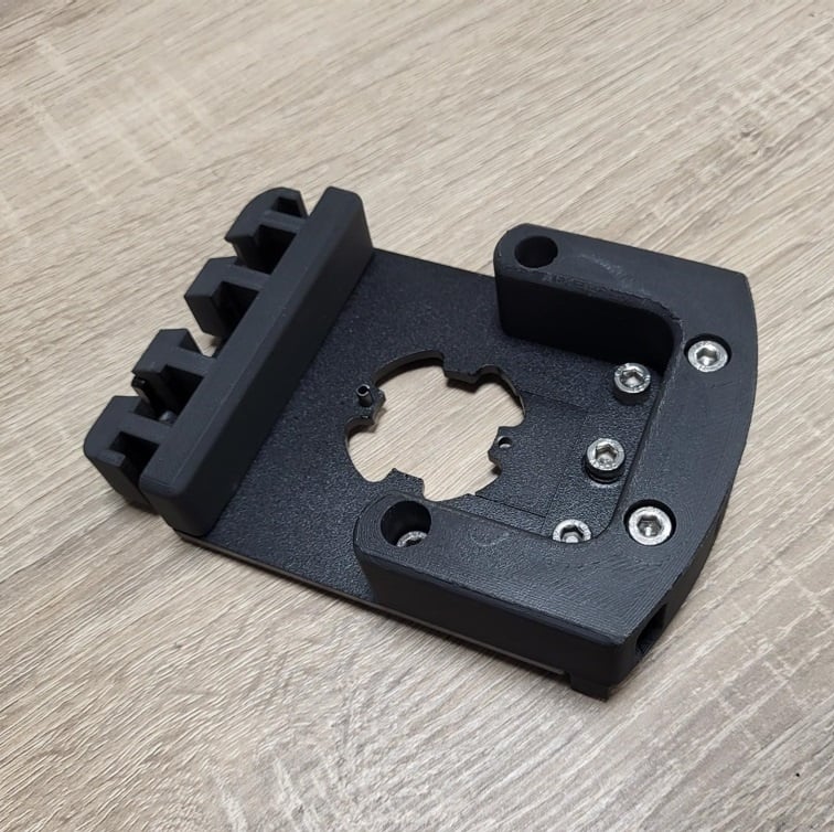 Lufthalterung für AHS -M -Kabel entlang der Gabel 1 1 8