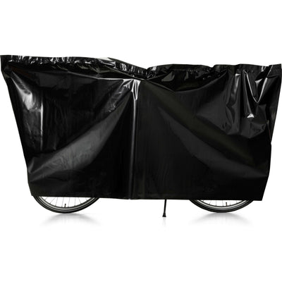 VK Fahrradschutzhülle - schwarze Fahrradhülle aus Polyethylen (100x220cm)