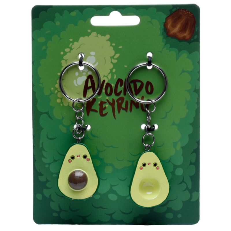 Kawaii Avocado Set 2 Schlüsselketten