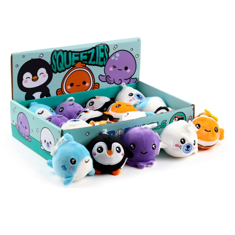 Adoramals Squeezies Squeeze Toy Marine Animals Schlüsselring