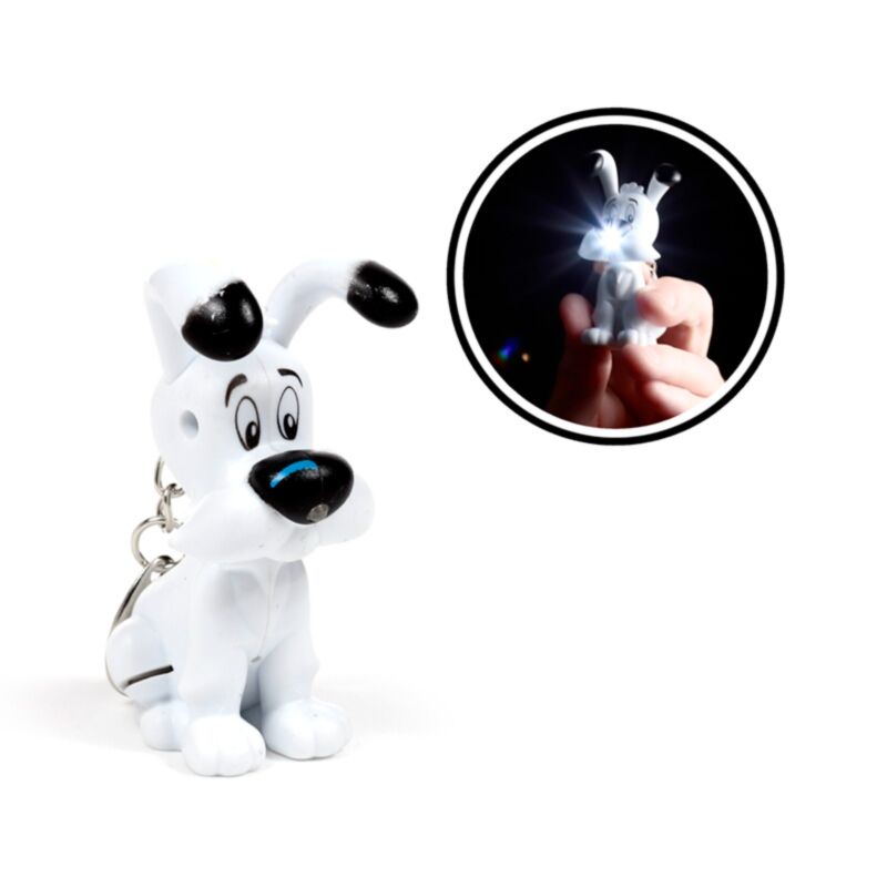 IDEFIX (Dogmatix) Asterix LED -Schlüsselring