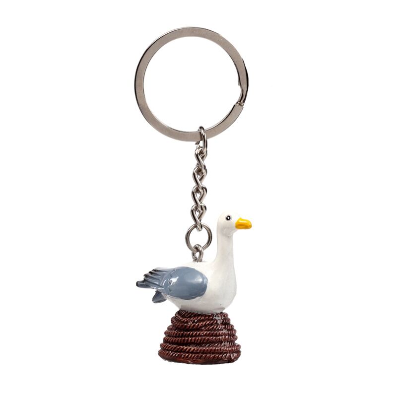 Seagull Boje Zeemeeuw am Seilschlüsselring