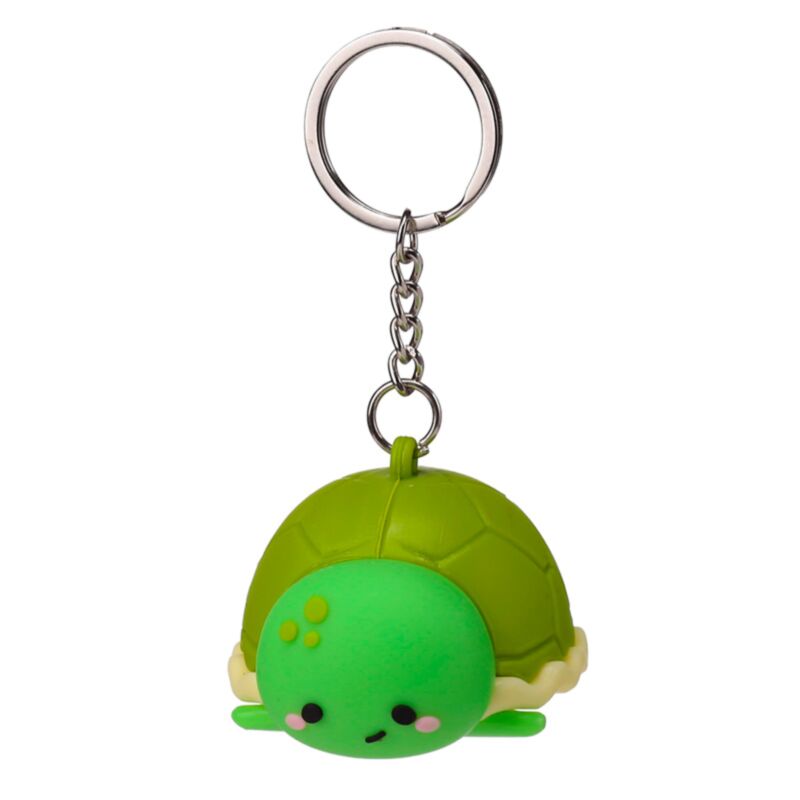 Atlas Die Turtle Adoramals 3D PVC -Schlüsselring