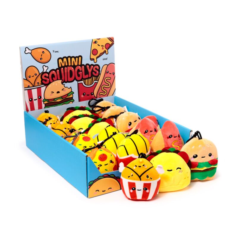 Squidgys Foodsiemals Plüschschlüsselkette