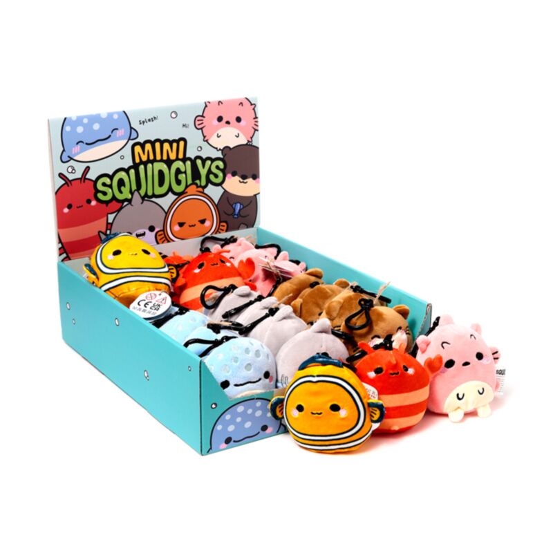 Squidgys Adoramals Zeeleven Plüschschlüsselkette
