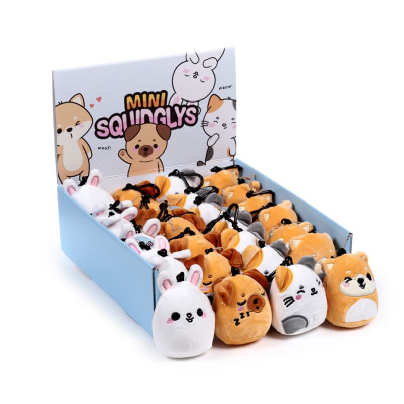 Squidgys Adoramals Haustiere Mini -Schlüsselring