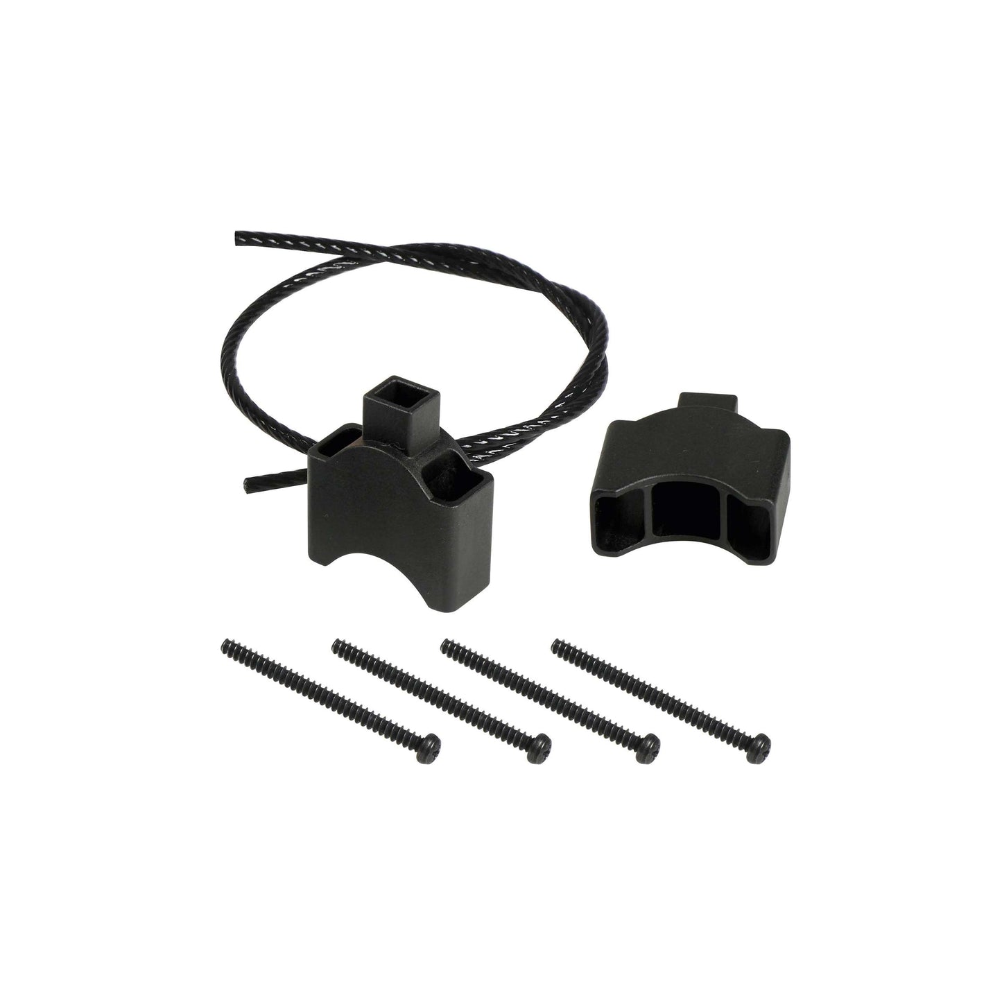 Klickfix Distanzverlängerungsadapter Set E 25 mm CC-100 Schwarz