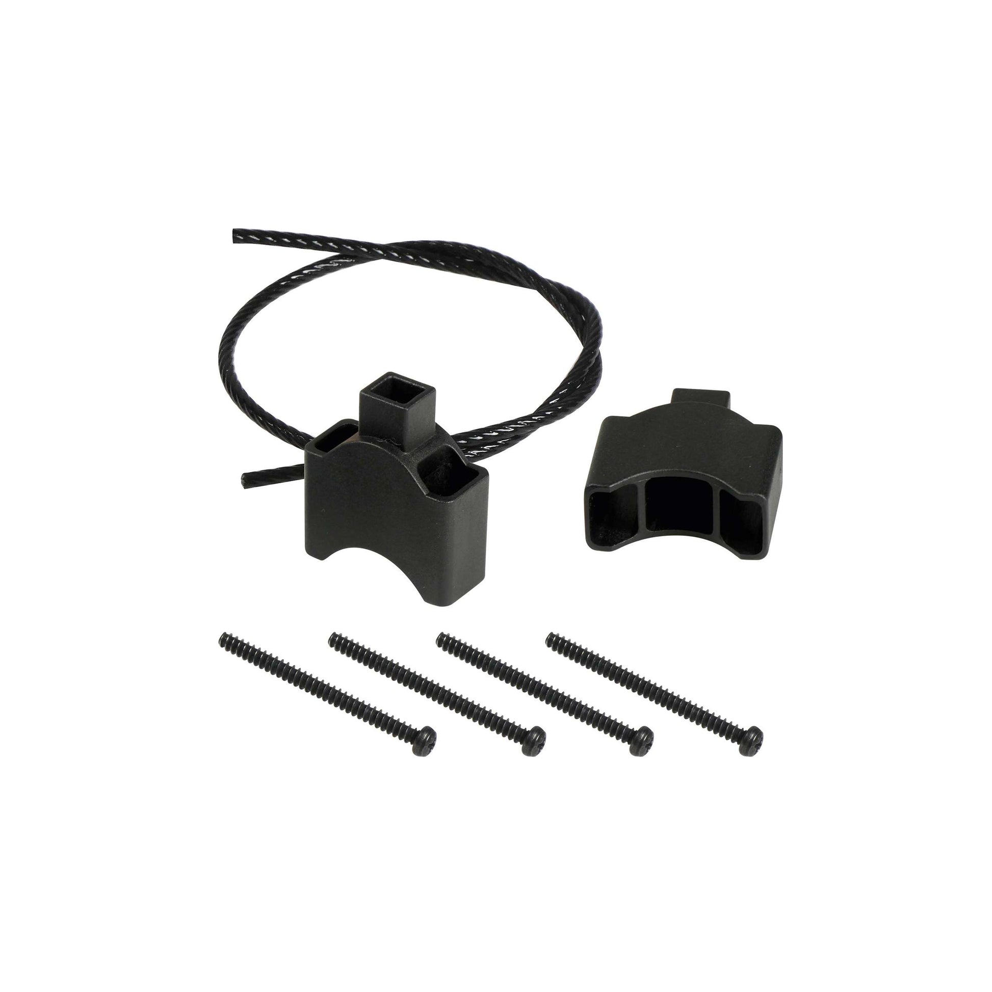 Klickfix Distanzverlängerungsadapter Set E 25 mm CC-100 Schwarz