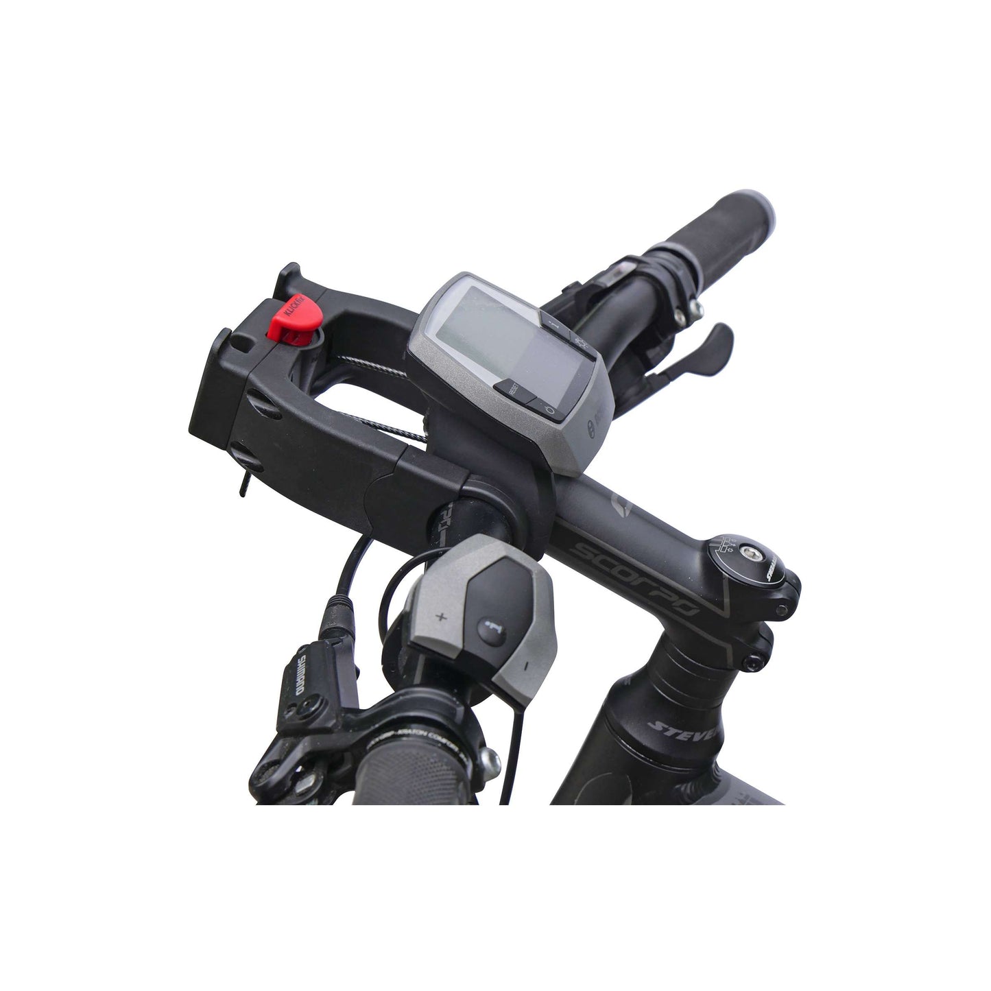 Klickfix Distanzverlängerungsadapter Set E 25 mm CC-100 Schwarz