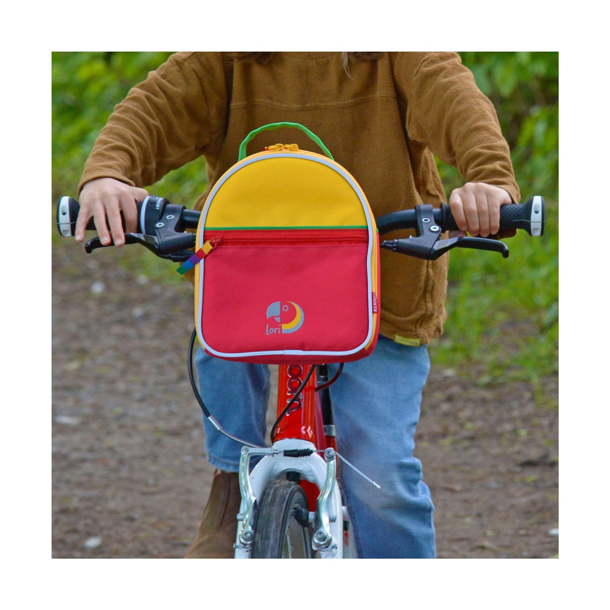 Klickfix -Lenkerbeutel Lori 2l rot