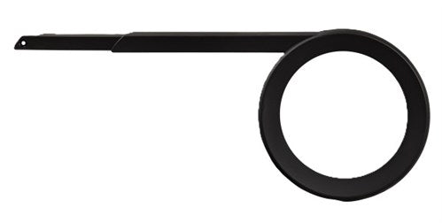 Sturmeyarcher -Kettenbildschirm Slyde 48T Open Matt Black