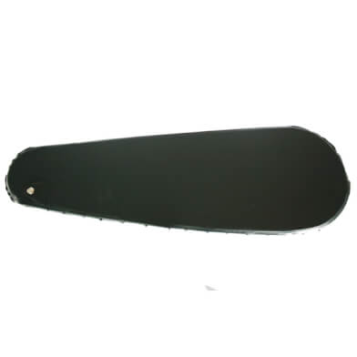 Kettenschutz 26 Lacktuch mattschwarz