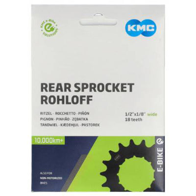 KMC Gear Rohloff breit 18T Schwarz
