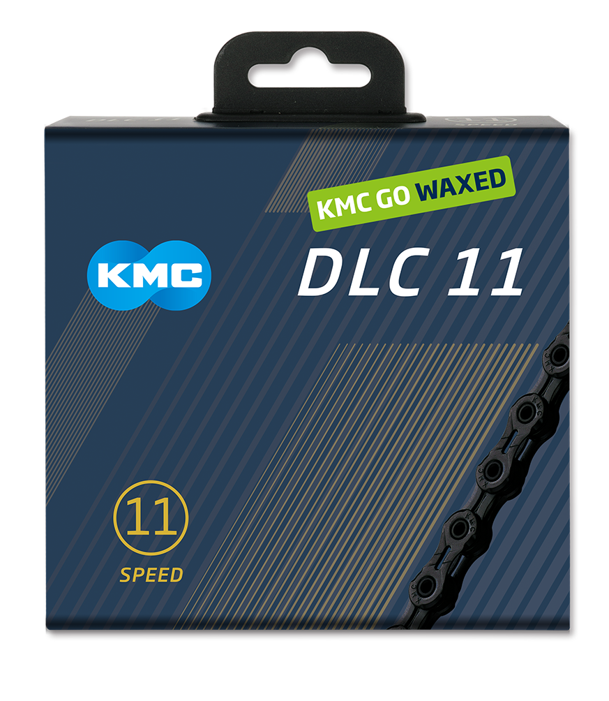 KMC Ketting DLC11 Black 118s gewachsen