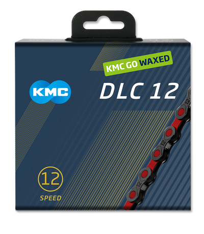 Kmc dlc 12 126-glides 12-Gang – schwarz rot