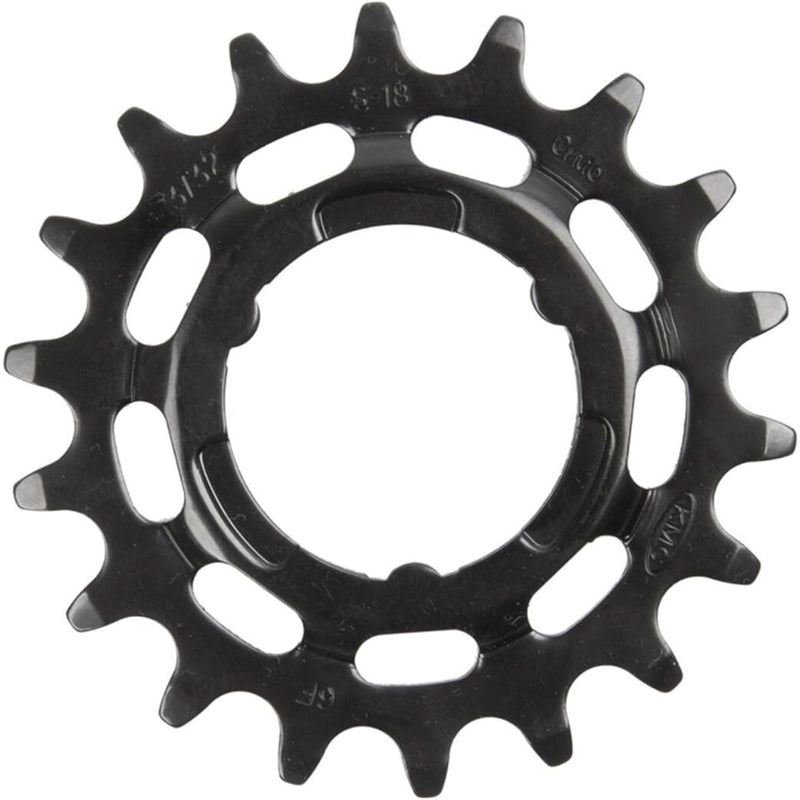 KMC Ritzel Shimano schmal 18T hinten schwarz