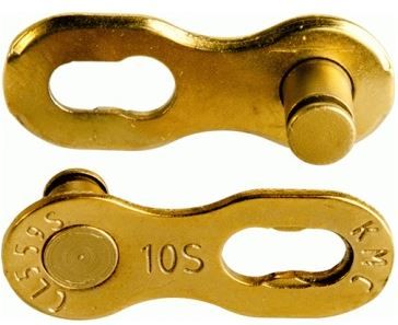 KMC Fahrradkette MISSING LINK 10R Gold 5.88mm
