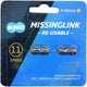 KMC MISSING LINK 11R Ti-N Gold 5,2mm - Silber