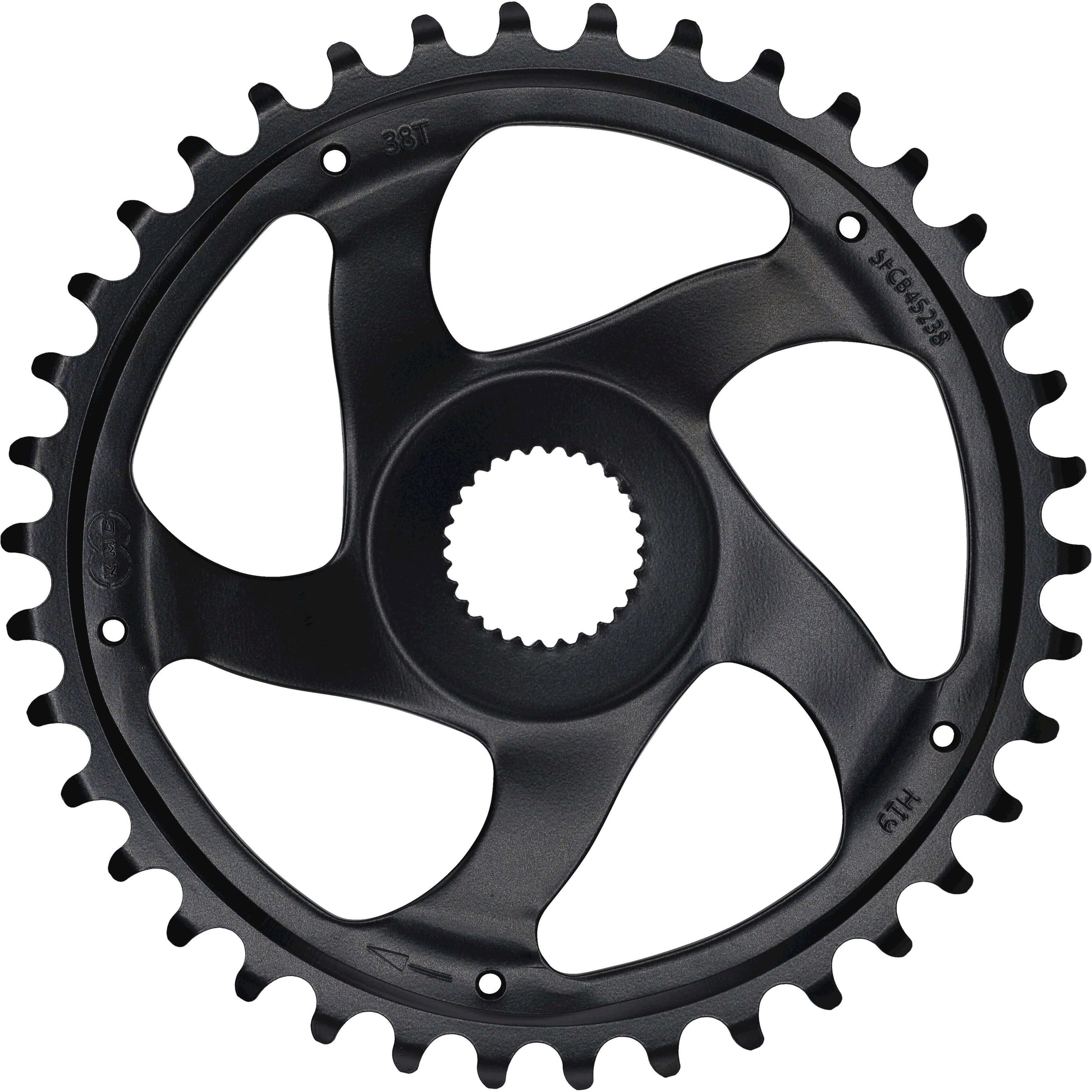 KMC Bosch E-Bike-Kettenringe 34T Schwarz