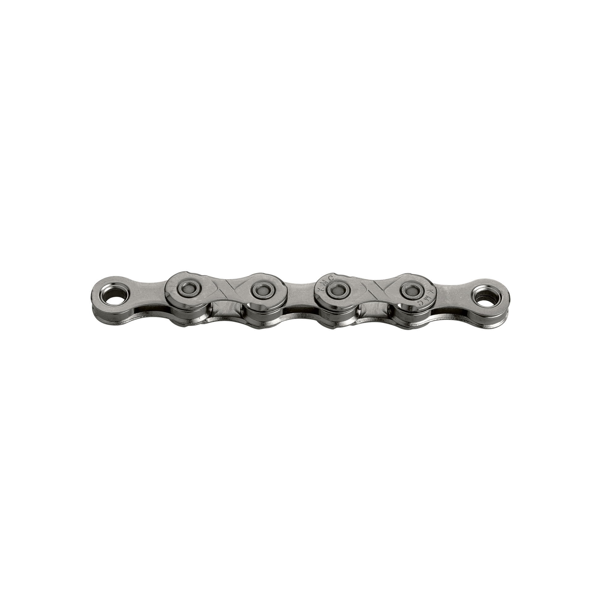 KMC X10 Fahrradkette, 1 2x11 128, 114 Glieder, grau