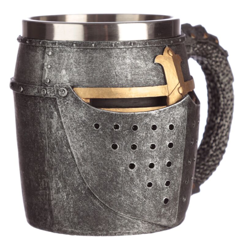 Mittelalterliche Ridderhelm Malienkolder Dekorative Bierbecher