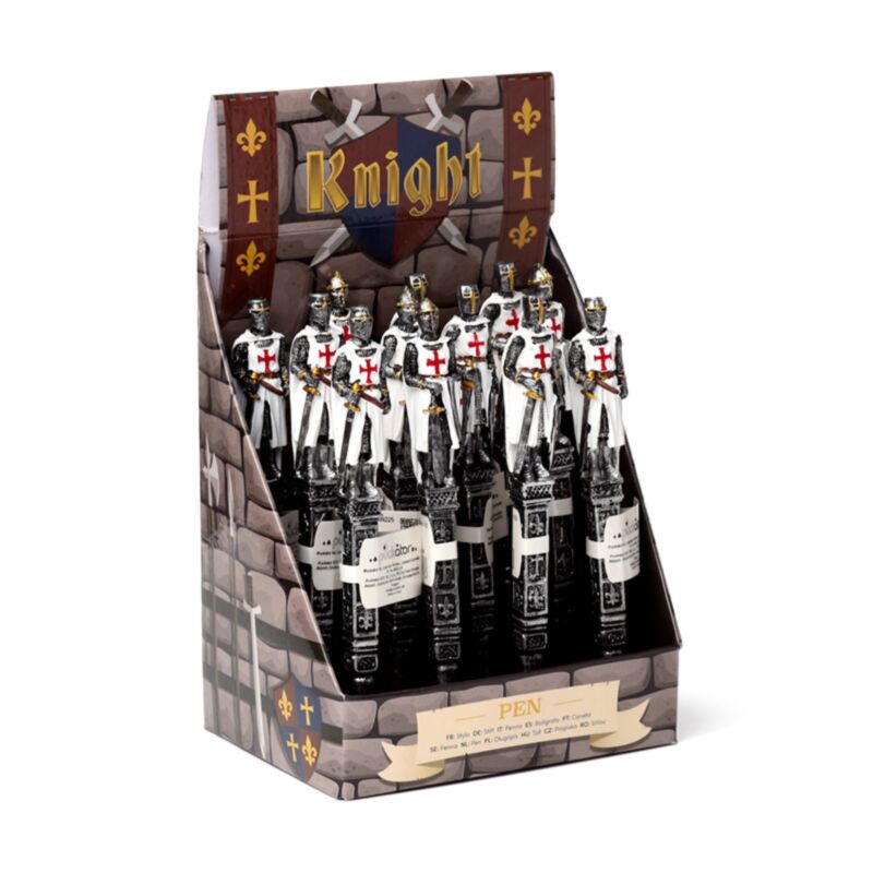 Mittelalterlicher Ritter Kunsthars Stift - Schwarz