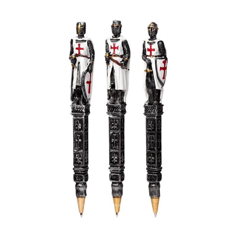 Mittelalterlicher Ritter Kunsthars Stift - Schwarz